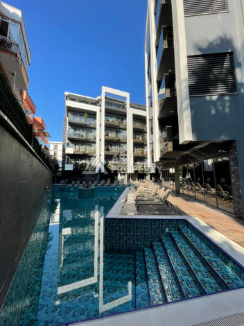 Двухкомнатная квартира в комплексе премиум класса в центре Алании. - Ракурс 24