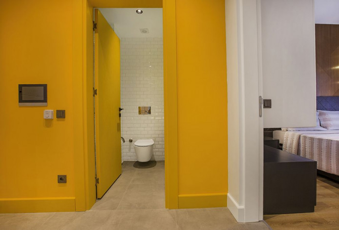 Новый комплекс с развитой инфраструктурой и различными планировками квартир всего в 350 м от знаменитого пляжа Клеопатры, 54-120 м2 - Ракурс 12