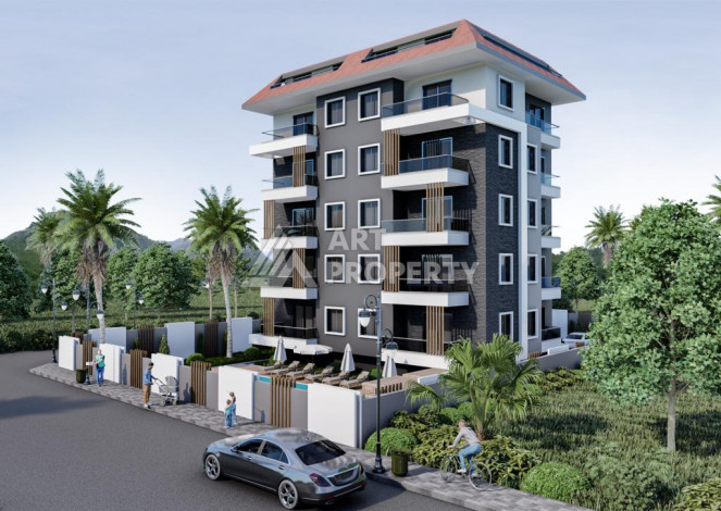 Выгодные инвестиции! Проект на этапе строительства в Кестеле в 100 м от моря! - Ракурс 6