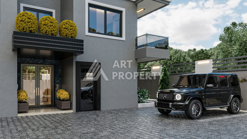 ID 2923 Новый проект на этапе строительства в районе Кестель, 58м-170м - Ракурс 3