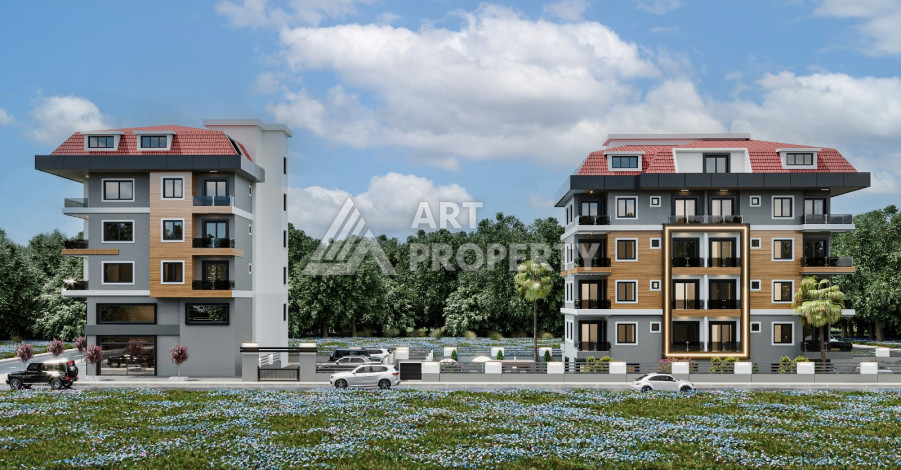 ID 2923 Новый проект на этапе строительства в районе Кестель, 58м-170м - Ракурс 13