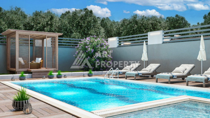 ID 2923 Новый проект на этапе строительства в районе Кестель, 58м-170м - Ракурс 14