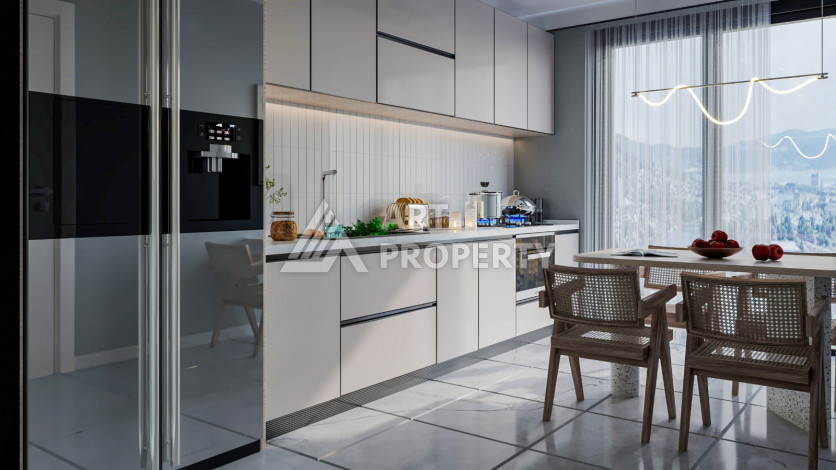 ID 2923 Новый проект на этапе строительства в районе Кестель, 58м-170м - Ракурс 19