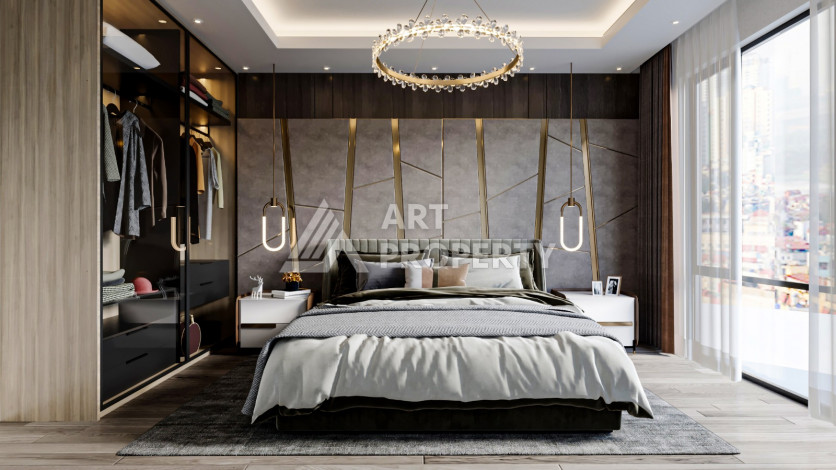 ID 2923 Новый проект на этапе строительства в районе Кестель, 58м-170м - Ракурс 24