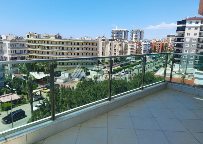 Апартаменты без мебели с прекрасным видом планировки 2+1 в районе Махмутлар, 120м2 - Ракурс 17