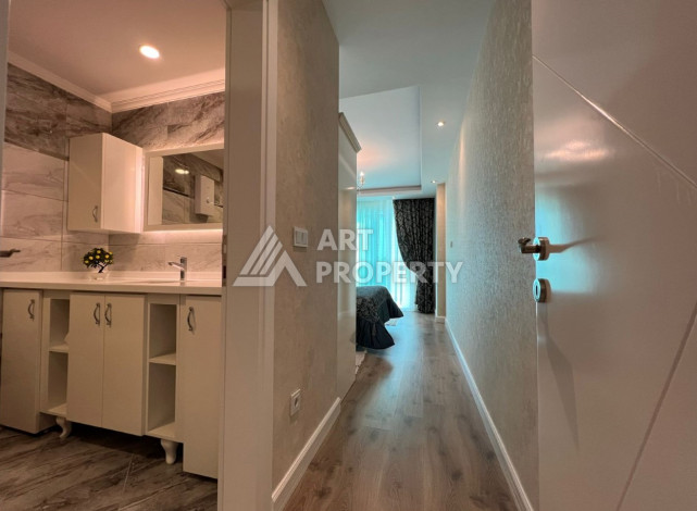 Роскошная угловая квартира в шикарном комплексе планировки 2+1 в районе Махмутлар, 130м2 - Ракурс 6