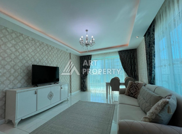 Роскошная угловая квартира в шикарном комплексе планировки 2+1 в районе Махмутлар, 130м2 - Ракурс 3