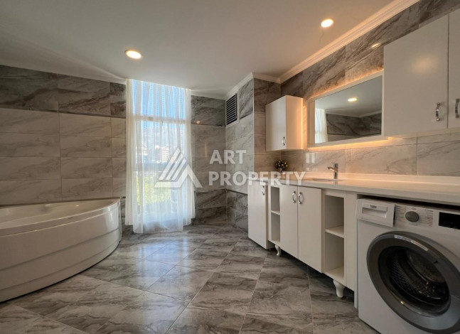 Роскошная угловая квартира в шикарном комплексе планировки 2+1 в районе Махмутлар, 130м2 - Ракурс 4