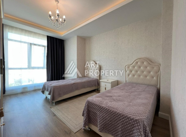 Роскошная угловая квартира в шикарном комплексе планировки 2+1 в районе Махмутлар, 130м2 - Ракурс 11