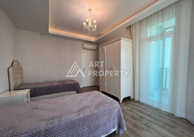 Роскошная угловая квартира в шикарном комплексе планировки 2+1 в районе Махмутлар, 130м2 - Ракурс 12