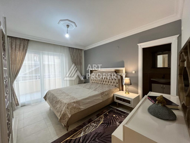 Квартира с хорошим ремонтом и мебелью планировки 2+1 в районе Махмутлар, 110м2 - Ракурс 7