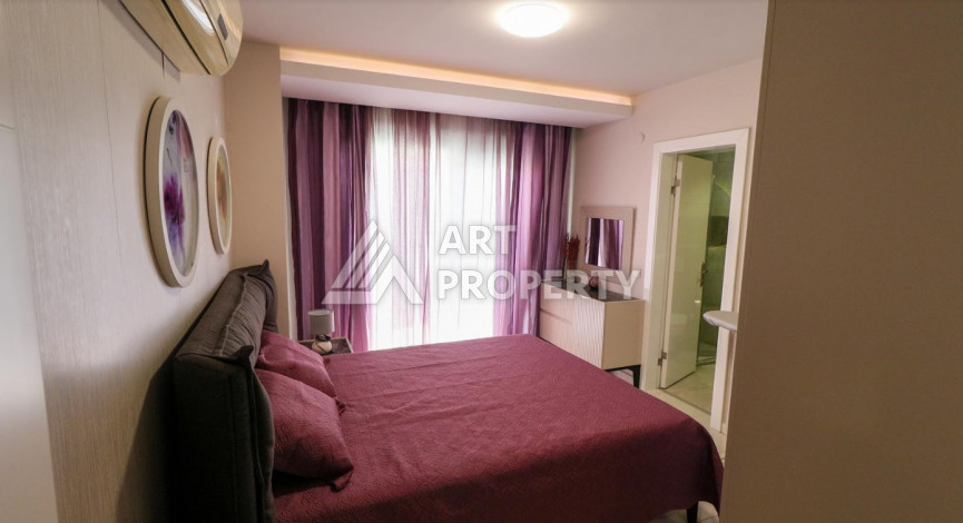 Апартаменты в комплексе с развитой инфраструктурой планировки 2+1 в районе Махмутлар, 110м2 - Ракурс 10