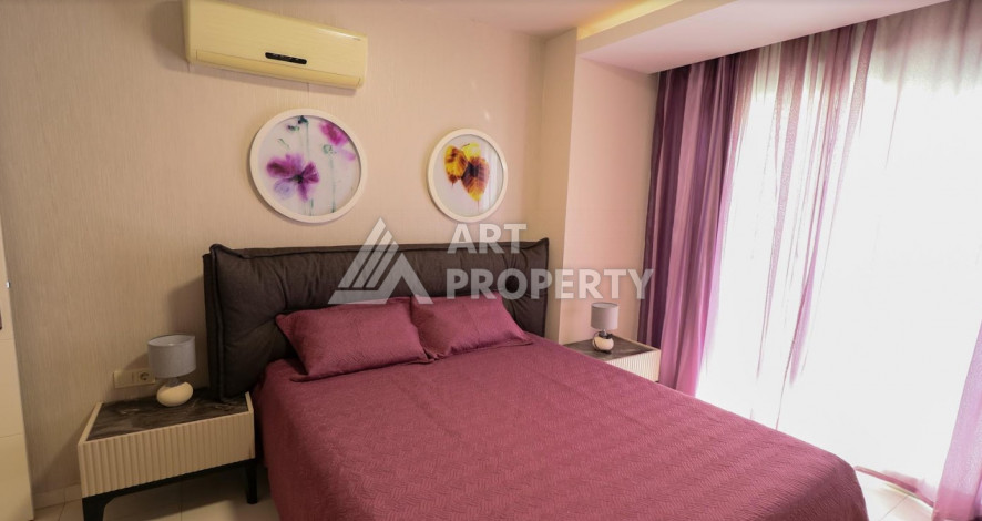 Апартаменты в комплексе с развитой инфраструктурой планировки 2+1 в районе Махмутлар, 110м2 - Ракурс 11