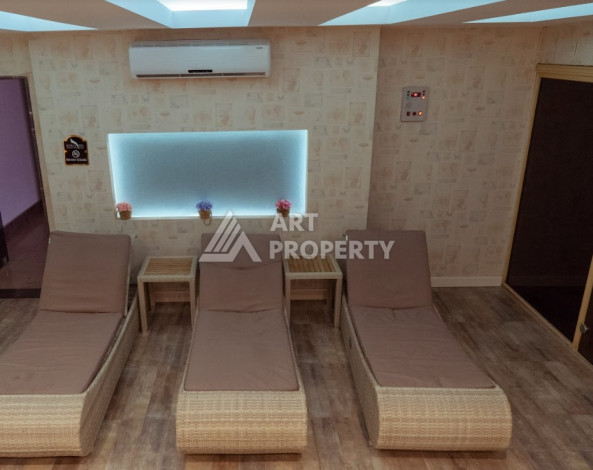 Апартаменты в комплексе с развитой инфраструктурой планировки 2+1 в районе Махмутлар, 110м2 - Ракурс 34