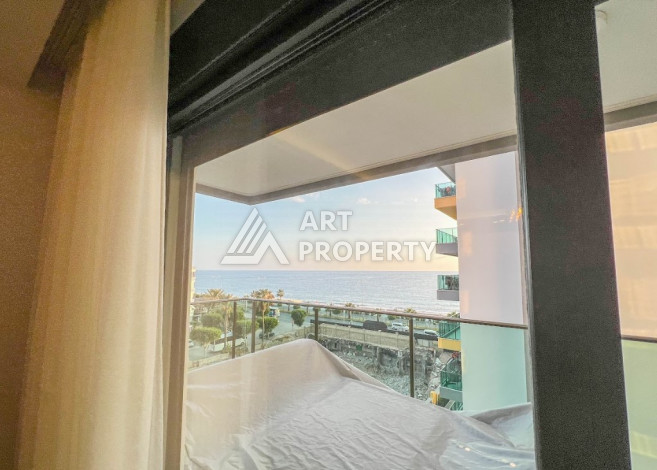 Апартаменты на первой береговой линии в великолепном комплексе в районе Махмутлар, 2+1, 90м2 - Ракурс 5