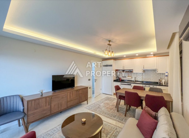 Апартаменты на первой береговой линии в великолепном комплексе в районе Махмутлар, 2+1, 90м2 - Ракурс 7