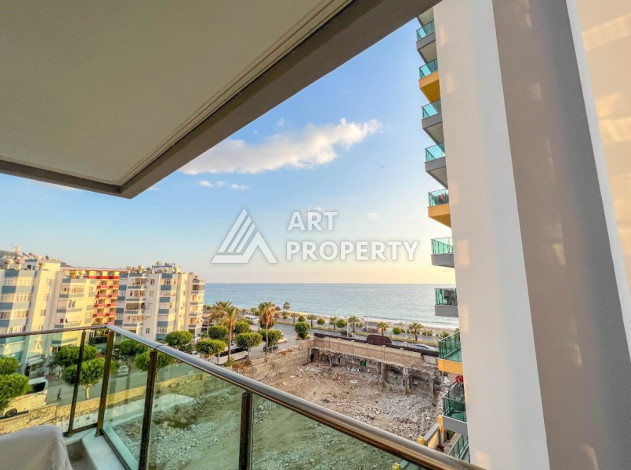 Апартаменты на первой береговой линии в великолепном комплексе в районе Махмутлар, 2+1, 90м2 - Ракурс 8