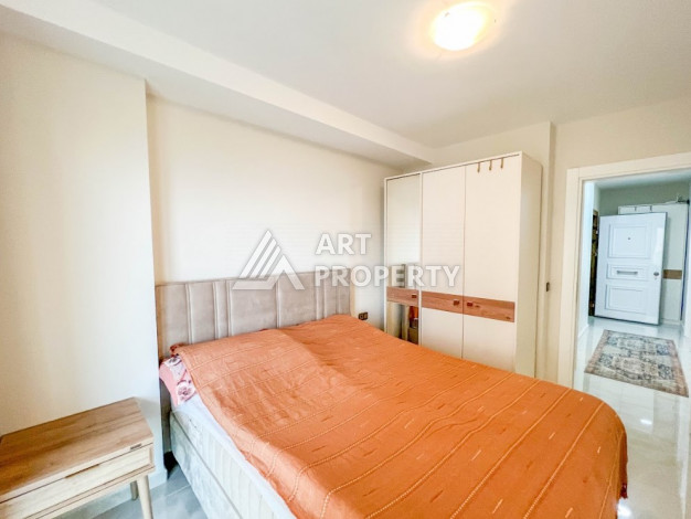 Апартаменты на первой береговой линии в великолепном комплексе в районе Махмутлар, 2+1, 90м2 - Ракурс 14