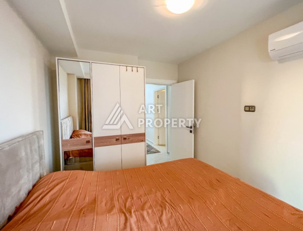 Апартаменты на первой береговой линии в великолепном комплексе в районе Махмутлар, 2+1, 90м2 - Ракурс 15