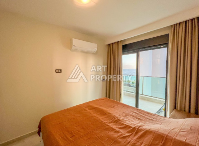 Апартаменты на первой береговой линии в великолепном комплексе в районе Махмутлар, 2+1, 90м2 - Ракурс 16