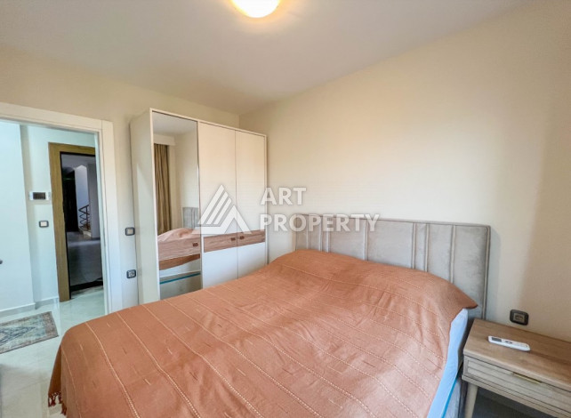 Апартаменты на первой береговой линии в великолепном комплексе в районе Махмутлар, 2+1, 90м2 - Ракурс 19