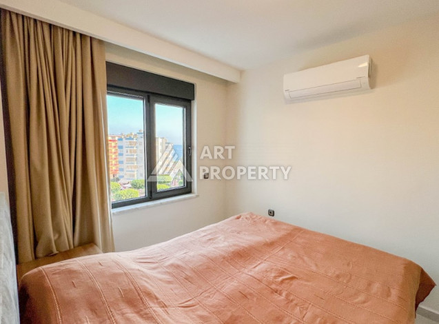 Апартаменты на первой береговой линии в великолепном комплексе в районе Махмутлар, 2+1, 90м2 - Ракурс 21