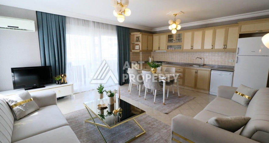 Апартаменты с мебелью в курортном районе Махмутлар планировки 2+1, 110м2 - Ракурс 1
