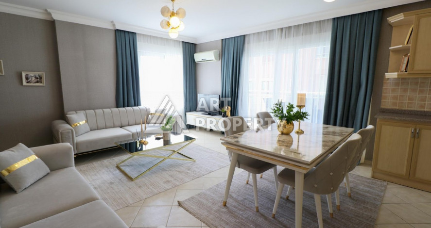 Апартаменты с мебелью в курортном районе Махмутлар планировки 2+1, 110м2 - Ракурс 6