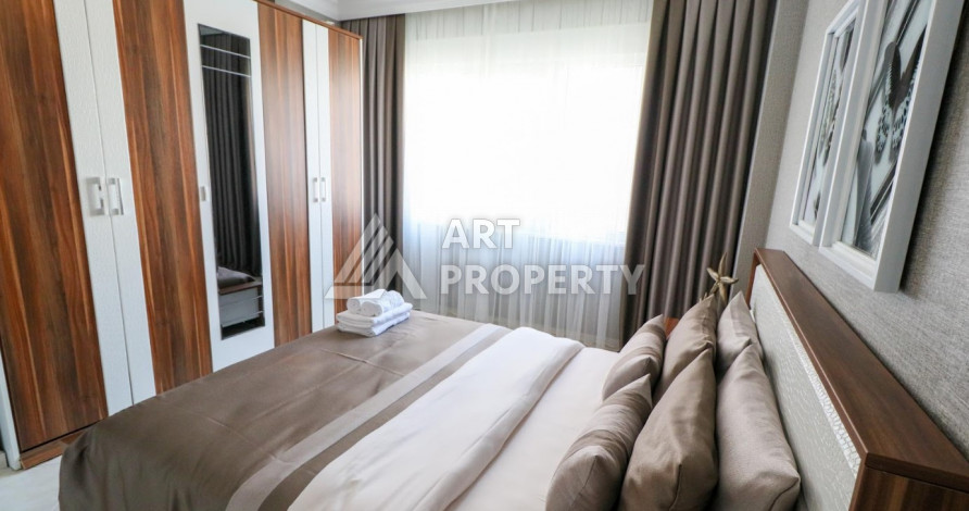 Апартаменты с мебелью в курортном районе Махмутлар планировки 2+1, 110м2 - Ракурс 9