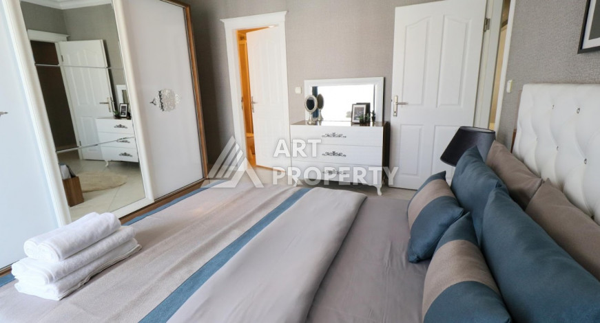 Апартаменты с мебелью в курортном районе Махмутлар планировки 2+1, 110м2 - Ракурс 12