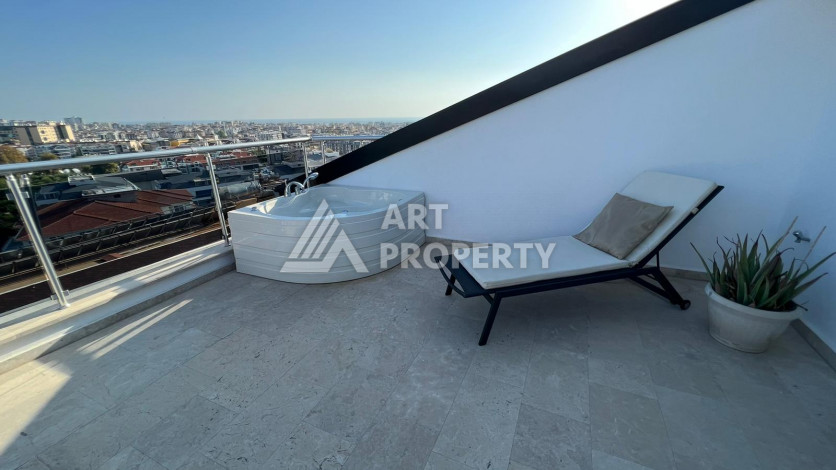 Дуплекс 3+1 в открытом районе для ВНЖ-Джикджили! - Ракурс 15