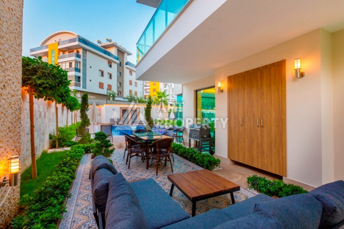 Апартаменты в современном уютном комплексе планировки 2+1 в районе Оба, 115м2 - Ракурс 25