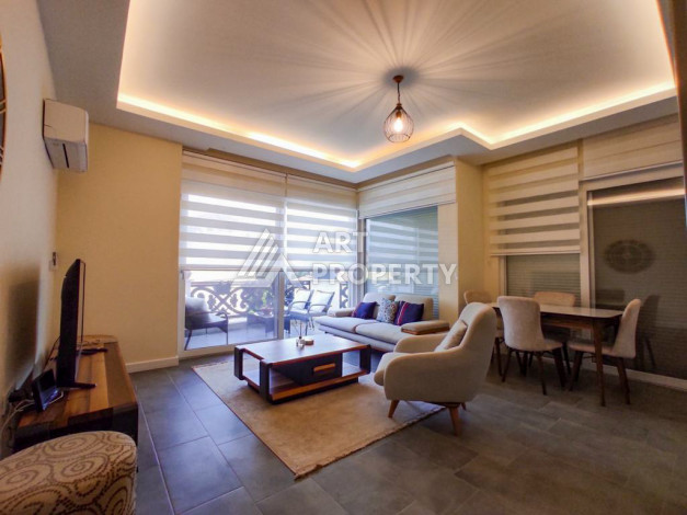 Меблированные апартаменты планировки 2+1 в престижном районе Оба, 70м2 - Ракурс 3