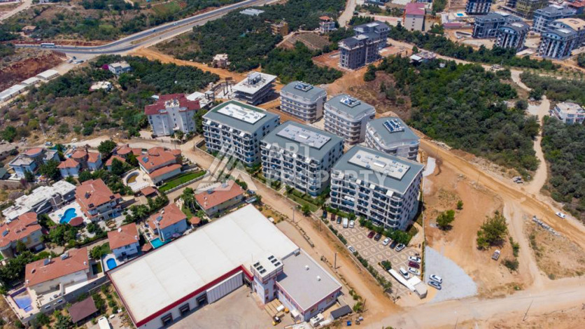 Меблированные апартаменты планировки 2+1 в престижном районе Оба, 70м2 - Ракурс 29