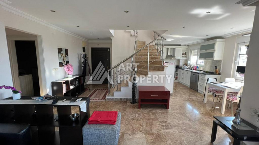 Дуплекс 3+1, 180 m² в открытом районе для ВНЖ Джикджили! - Ракурс 3