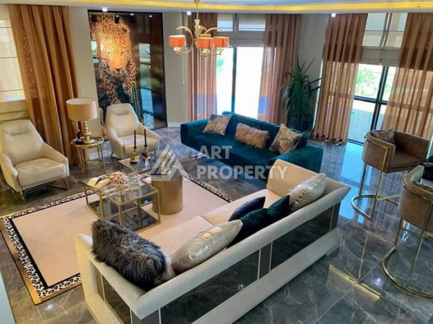 Новая вилла 4+1 с видами на море и горы в районе Каргыджак, 300 м2 - Ракурс 3