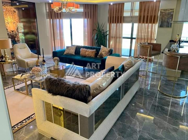 Новая вилла 4+1 с видами на море и горы в районе Каргыджак, 300 м2 - Ракурс 10