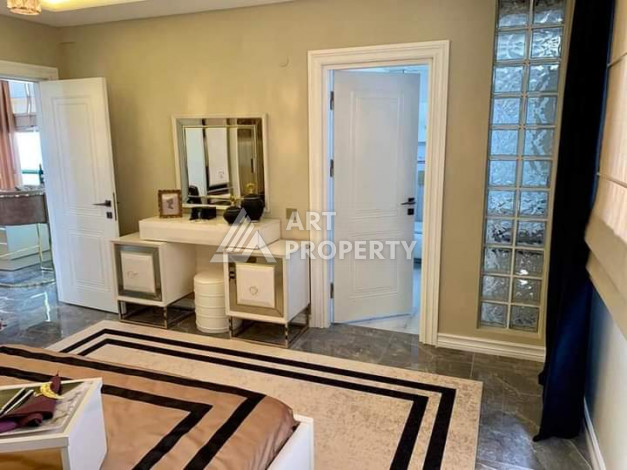 Новая вилла 4+1 с видами на море и горы в районе Каргыджак, 300 м2 - Ракурс 15