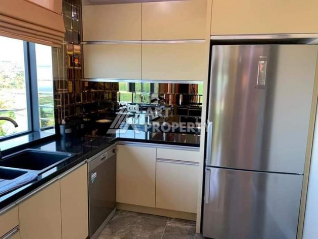 Новая вилла 4+1 с видами на море и горы в районе Каргыджак, 300 м2 - Ракурс 29