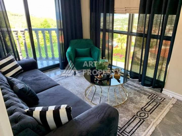 Новая вилла 4+1 с видами на море и горы в районе Каргыджак, 300 м2 - Ракурс 32