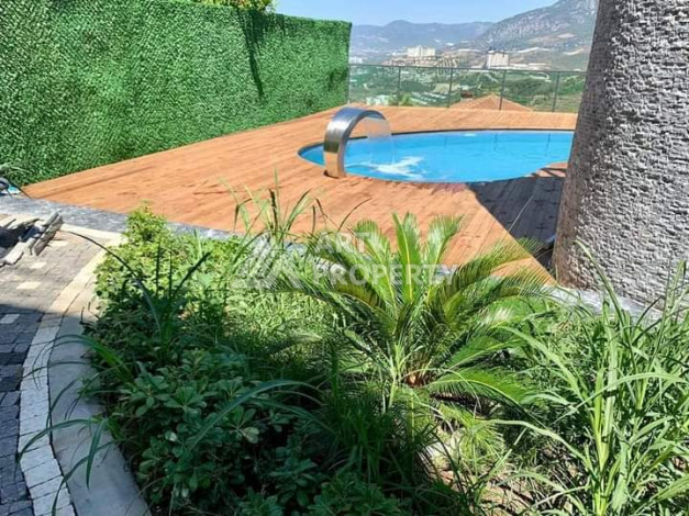 Новая вилла 4+1 с видами на море и горы в районе Каргыджак, 300 м2 - Ракурс 33