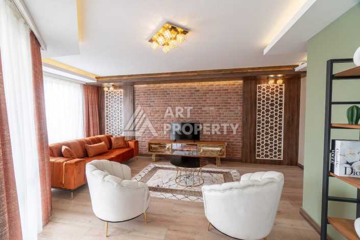 Двухуровневая квартира 3+2 с новым ремонтом в районе Клеопатры, 150 м2 - Ракурс 10