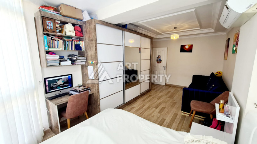 Квартира планировки 2+1, 100м2, в шаговой доступности от моря, Тосмур - Ракурс 17