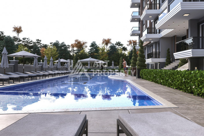 Новый проект на этапе строительства в Газипаша - Ракурс 3