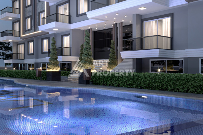 Новый проект на этапе строительства в Газипаша - Ракурс 4