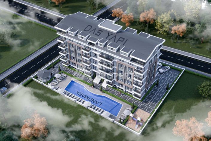 Новый проект на этапе строительства в Газипаша - Ракурс 9