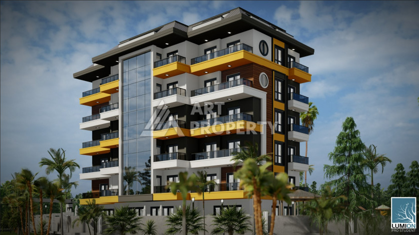 Уютный комплекс, всего на 16 квартир, расположенный в районе Чыплаклы - Ракурс 3