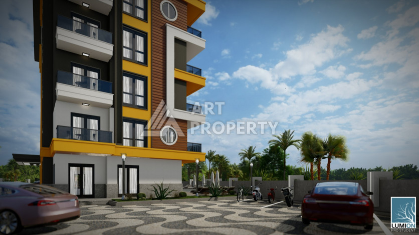 Уютный комплекс, всего на 16 квартир, расположенный в районе Чыплаклы - Ракурс 5