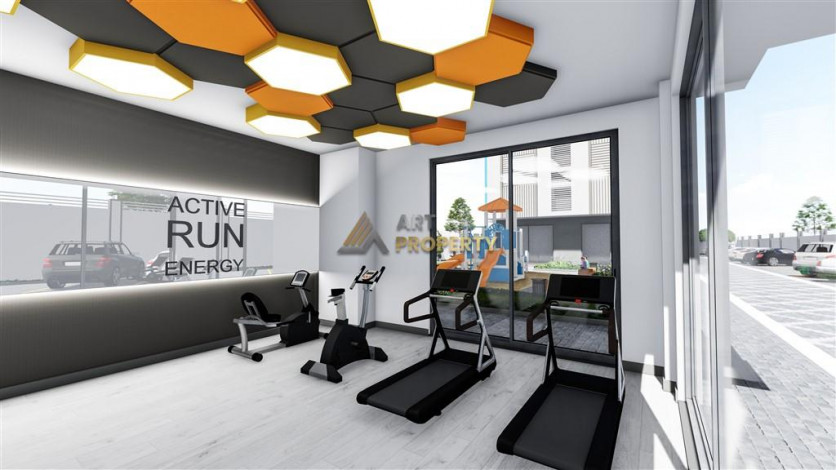 Инвестиционный проект на стадии котлована в районе Оба, Алания. - Ракурс 13