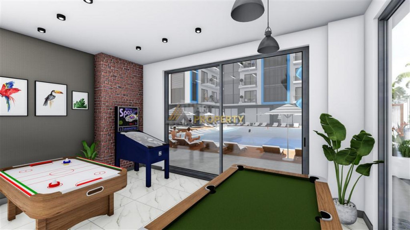 Инвестиционный проект на стадии котлована в районе Оба, Алания. - Ракурс 14